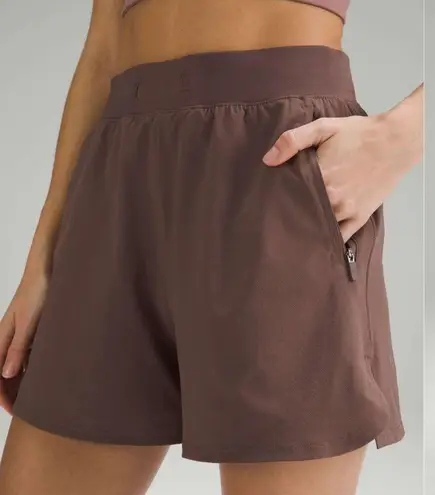 Lululemon  License to Train High-Rise Short 4" in Dark Oxide Size 2 Brown Taupe