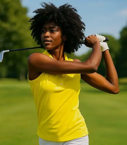 RLX Ralph Lauren Sleeveless AirTech Piqué Polo XS NWT Yellow Golf Active Top