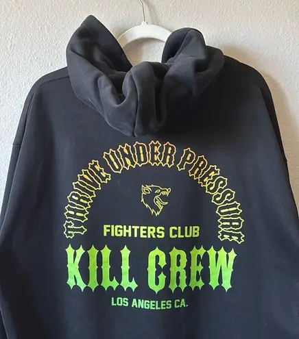 Kill Crew oversized lux Thrive Under Pressure hoodie