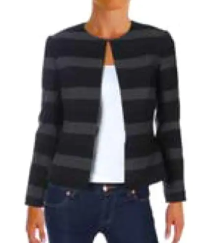 Tahari  Arthur S. Levine Plus Striped Blazer C11