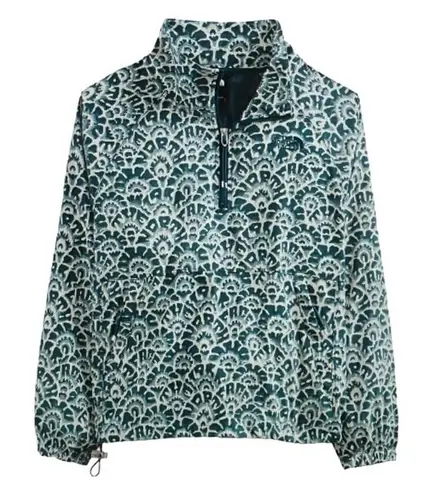 The North Face  Windbreaker Monterey Blue Ashbury Floral Size Small EUC #6367