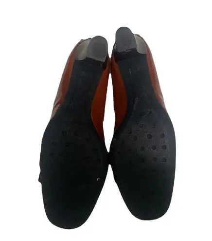 Tod's Tod’s Brown Leather Fringe Loafer Pumps