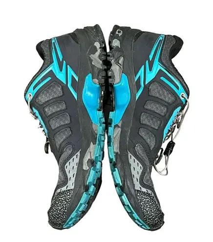 Salewa Womens Ultra Train 2 Hiking Shoes Capri Poseidon Michelin Tread US7 /EU38 Size 7