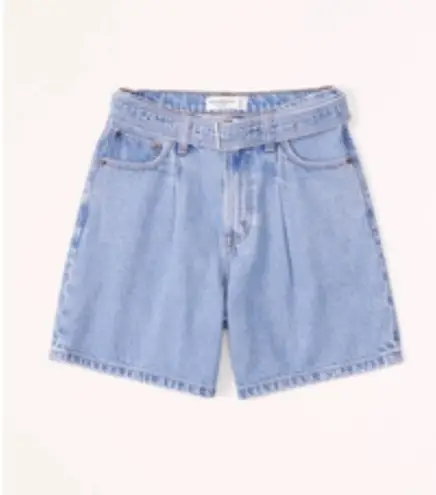 Abercrombie & Fitch Denim High Rise Loose Shorts