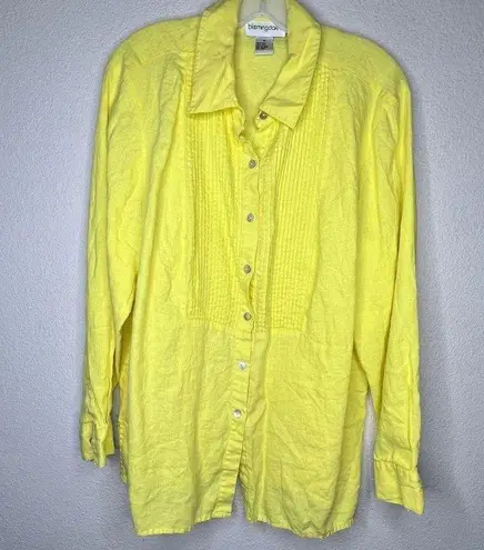 Bloomingdales  Linen Blouse