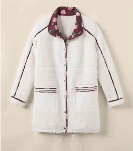 Matilda Jane "Snow Day" White Sherpa Jacket