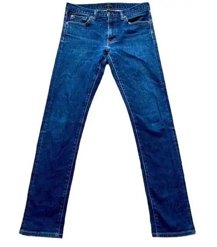 Uniqlo mid rise straight leg jeans