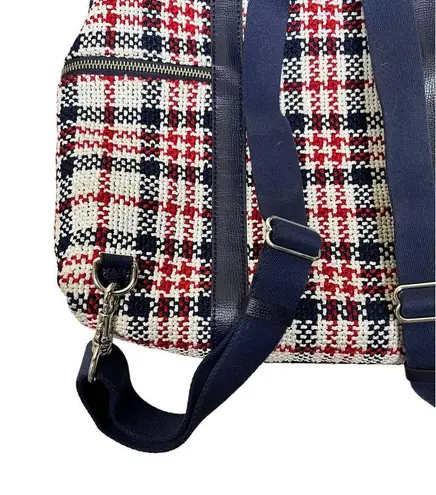 Henri Bendel  Jetsetter Large Convertible Plaid Backpack