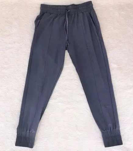 Zyia Active Navy Blue Perfection Cozy Pull-On Jogger Track Pants