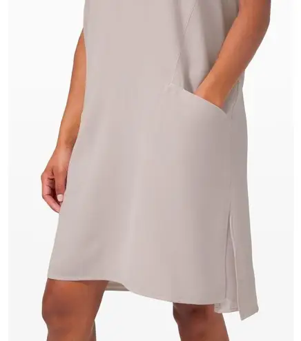 Lululemon  Shift in Time Dress Athletic Sleeveless Shift Comfort On The Move