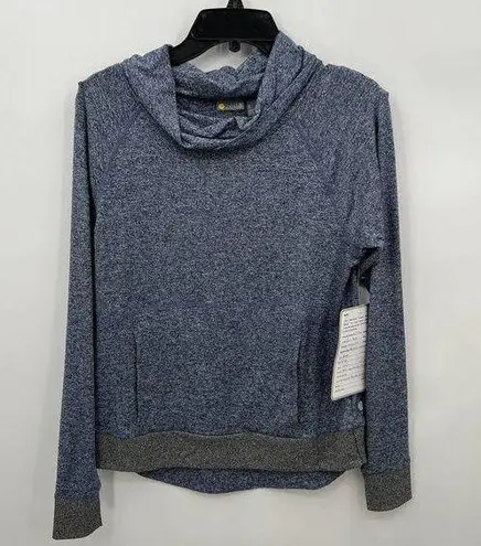 Z By Zella Women's Wellness Turtleneck in Blue Size Small