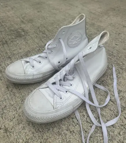 Converse White High-Top