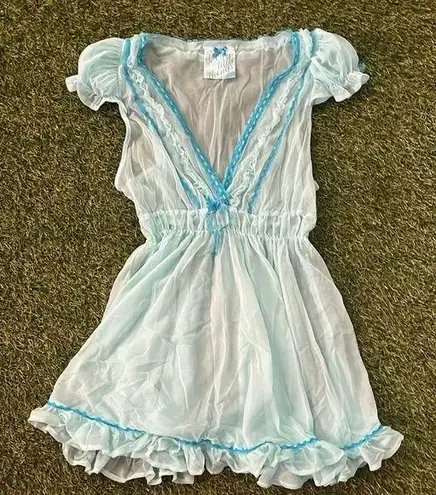 Victoria's Secret Victoria’s Secret Sexy Little Things Small Blue Nightgown