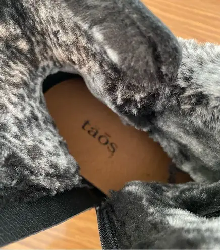 New Without Box Taos Combo Leather Engineer Boots Black Sz 41 US 10.5