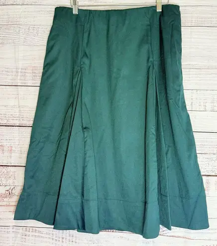 The Drop Chic Teal Maxi Skirt for Women Size XL - Image 1