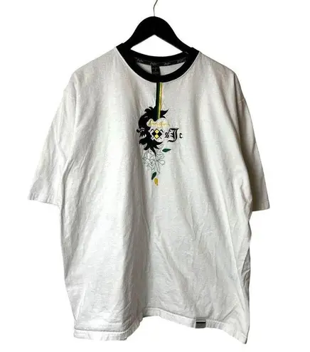 Sean John T Shirt Vintage Y2K 2XL XXL White Graphic Tee
