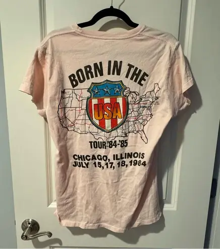 Madeworn Vintage Pink Bruce Springsteen T
