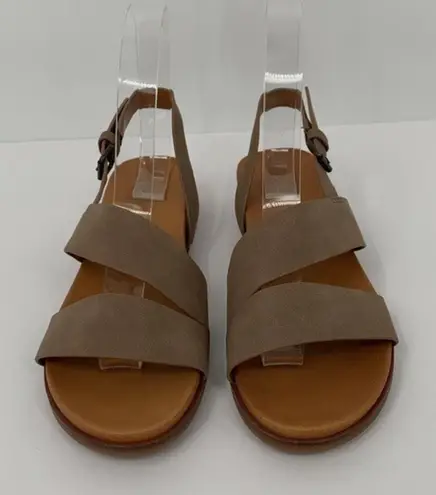 Market & Spruce Asymmetric Sandals in Taupe