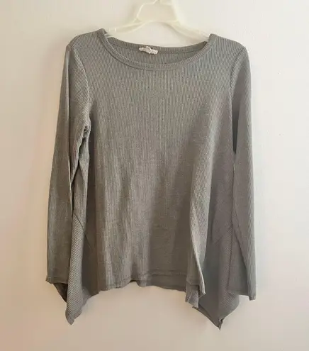 Jane and Delancey Asymmetrical Woven Top