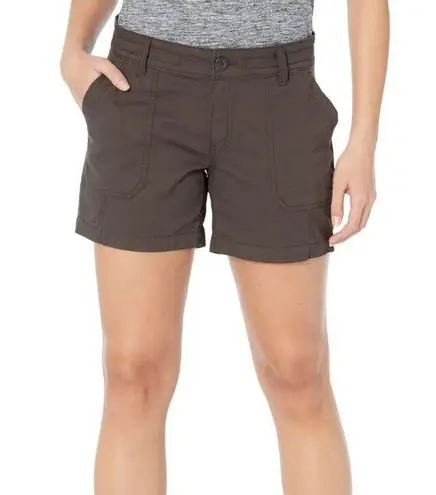 prAna Elle Short 5in- Dark Iron Women's Size 8 1971181