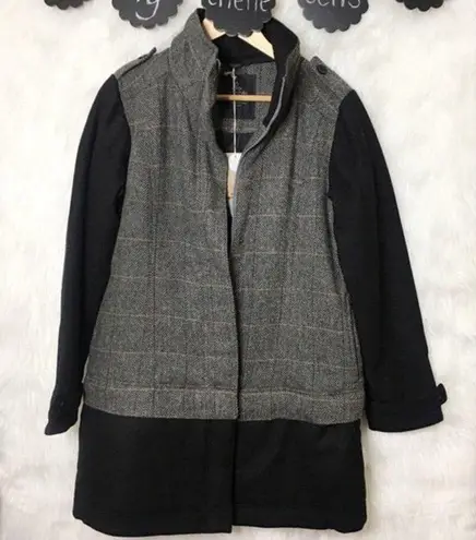 prAna Insulated Wool Blend Caprise Gravel Jacket