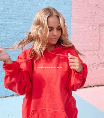 Chloe Jean’s Closet Hoodies!! Size L