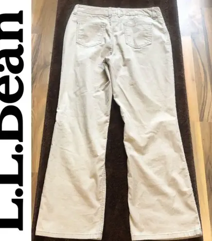 L.L.Bean  Corduroy Straight Leg Pants