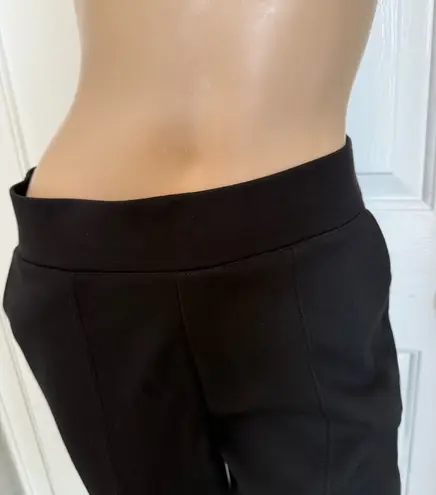 matty m Black Pull-On Straight Leg Pants Women’s Size M Stretch Comfort Fit New