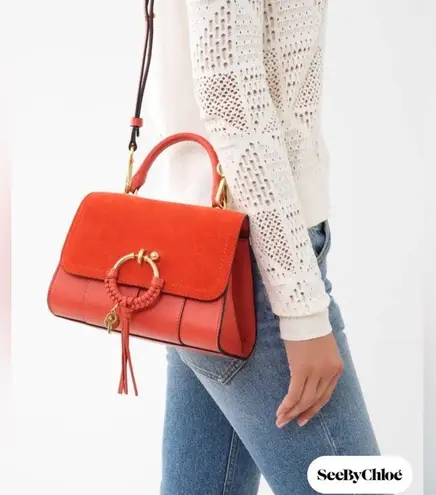 See By Chloe • JOAN LADYLIKE CROSSBODY BAG • GIPSY ORANGE