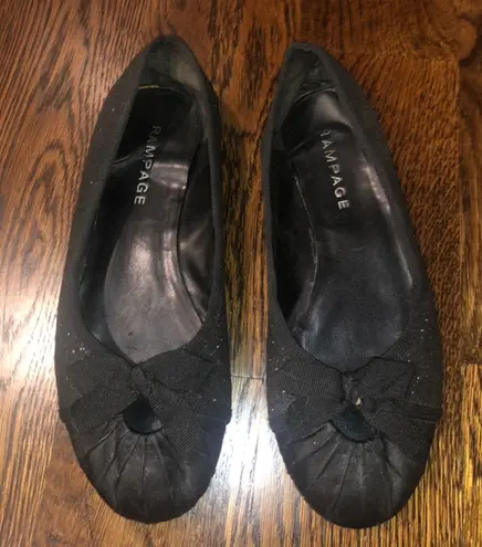 Rampage Black Flats