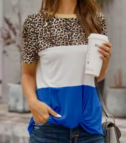 NEW Leopard & Blue Color