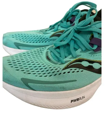 Saucony  WOMENS RIDE 15 RUNNING SHOE - MINT