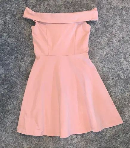 Lulu’s Season of Fun Blush Pink Off