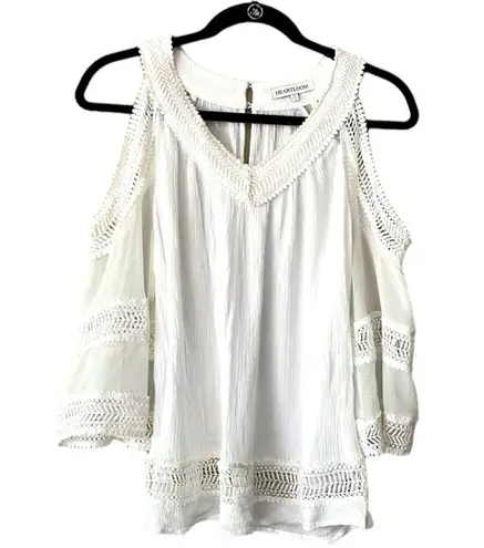 Heartloom cold shoulder blouse