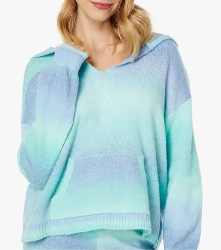 Lilly Pulitzer  Wanetta Sweater in Surf Blue Space Dye - Image 1