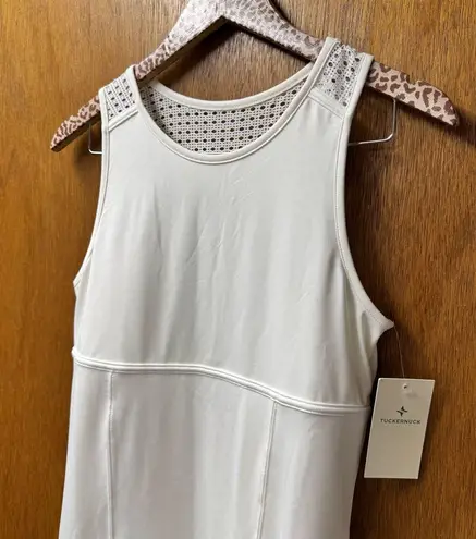 NEW Tuckernuck Tnuck Sport White Cane Victoria Tennis Dress Mini Medium M NWT