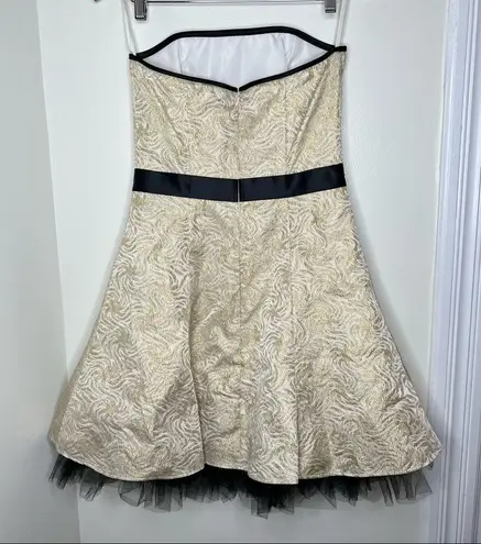 Gunne Sax VTG 90s Jessica McClintock for Strapless Formal Dress Size 7 Prom
