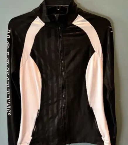 Disney Tim Burton's Zip Long Sleeve M Nightmare Goth Halloween Colorblock Street White Size M