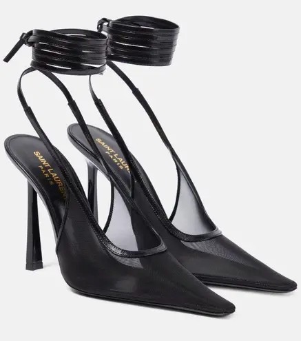 Saint Laurent  Oxalis Pumps in Noir Black 40 10 With Box Womens High Heels