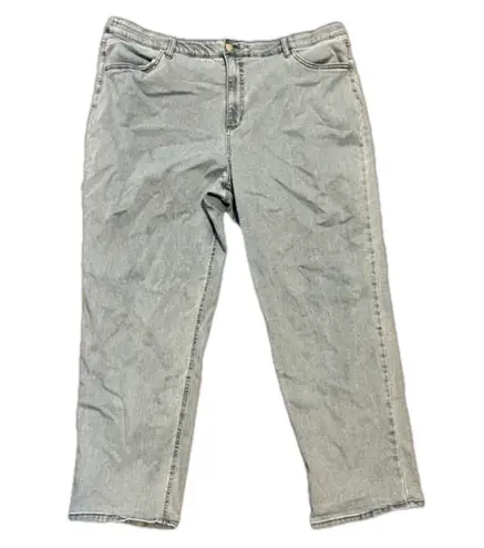 River Island Blair High Rise Straight Caris Jeans Size 20 W