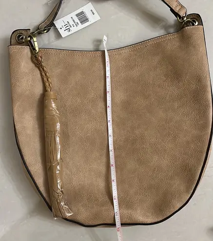 Shi by Journeys NWT Tan Crossbody Purse w/ Pouch