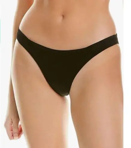 PilyQ New. PQ black pearl teeny bikini. Medium. Retails $149