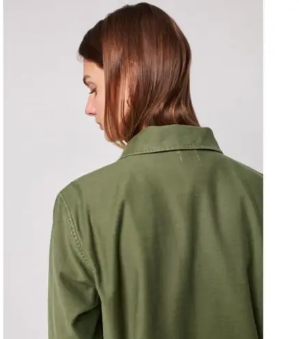 Faherty ππ Savannah Cotton Overshirt Jacket~ Fatigue Green XS NWT