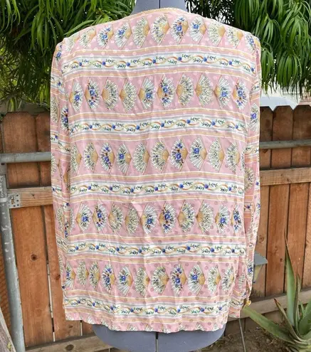 Maggy London Vintage Silk Jacket size 14