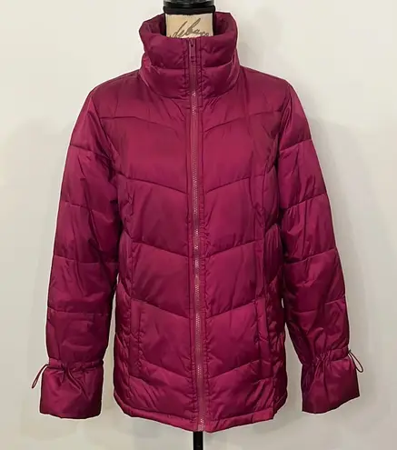 Motto from HSN puffer jacket in magenta M Purple Size M