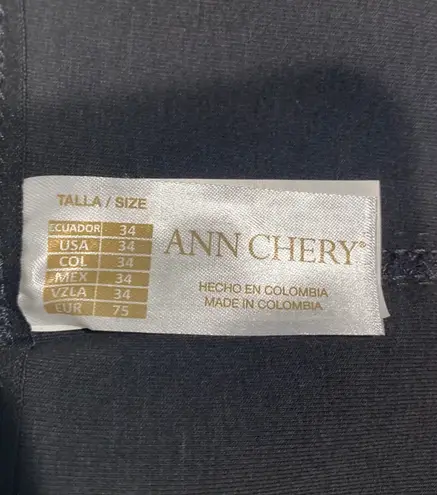 ANN CHERY WAIST TRAINER ABDOMEN CONTROL BLACK SIZE MEDIUM / NEW WITH TAG AND PACKAGING