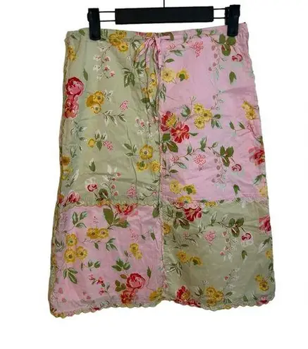 CAbi  Floral Patchwork Cottagecore Skirt