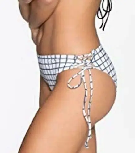 NWT Tavik Bebe Reversible Full Bikini Bottom in Grid