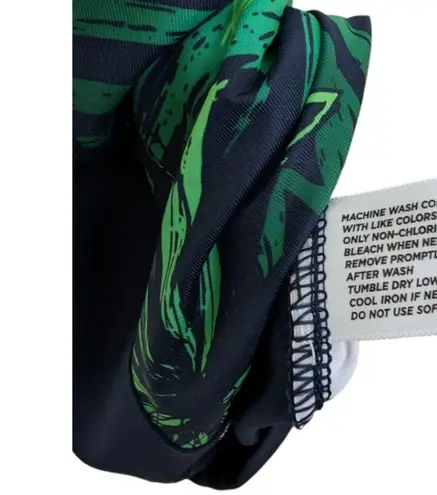 Lady Hagen Patterned Sleeveless Athletic Top Zip NWT Size M