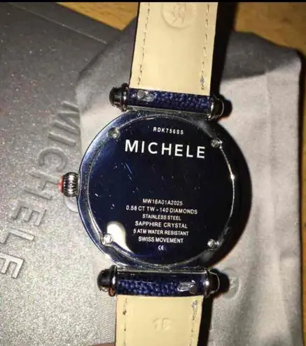 100% MICHELE 'Caber' Diamond Watch, 38mm